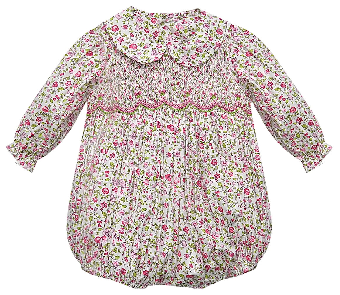 Cate Girl Bubble | Fuschia Pink Flower