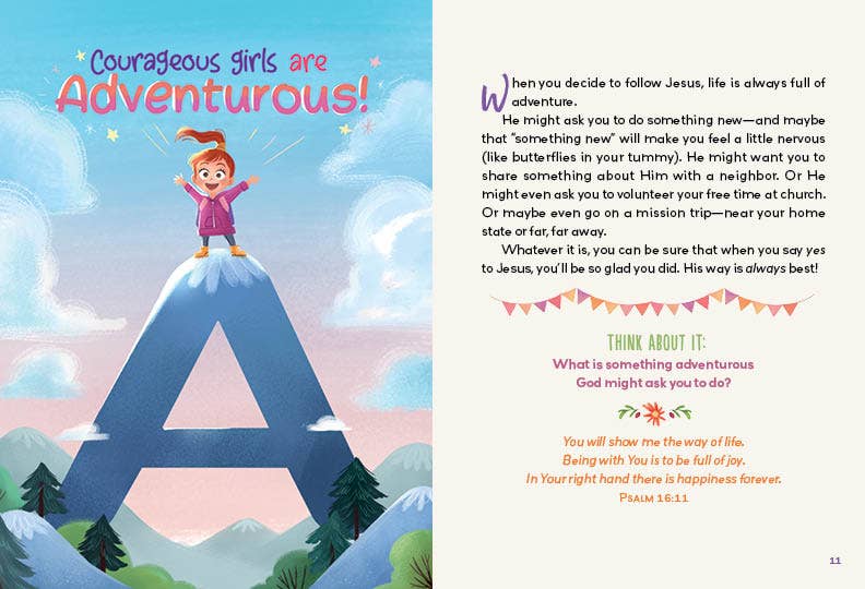 A to Z Devotions for Courageous Girls
