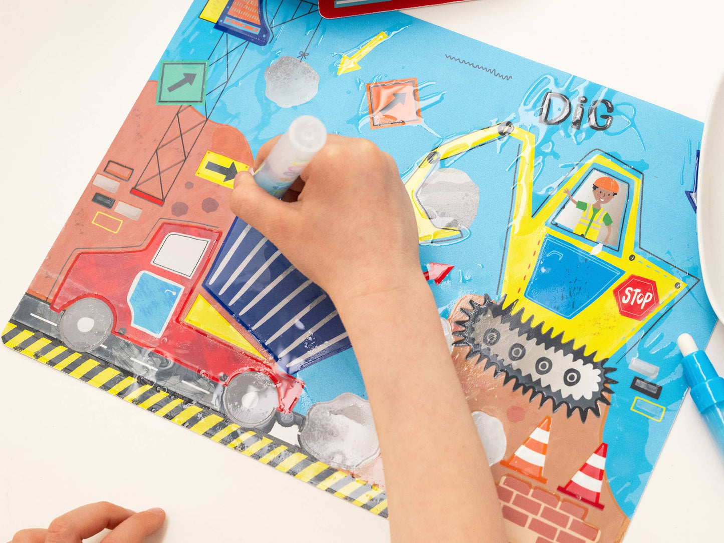 Magic Water Placemats | Construction