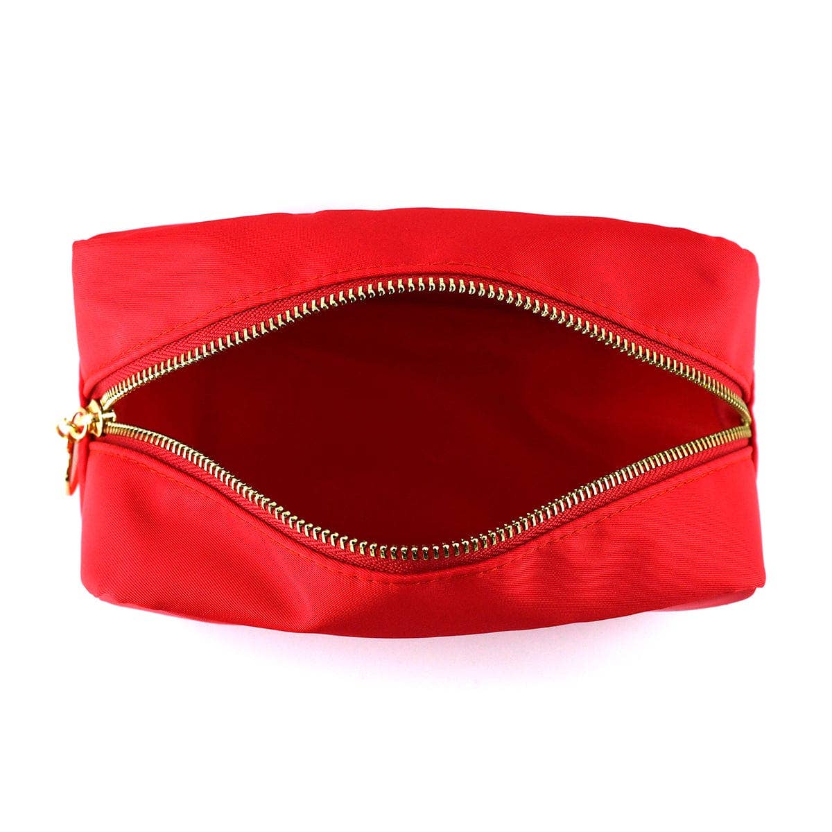 Round Zippered Nylon Pouch Bag (includes 2 complimentary patches)