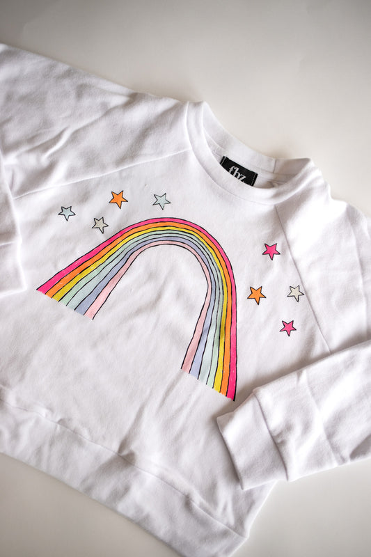 Rainbow Doodle Sweatshirt