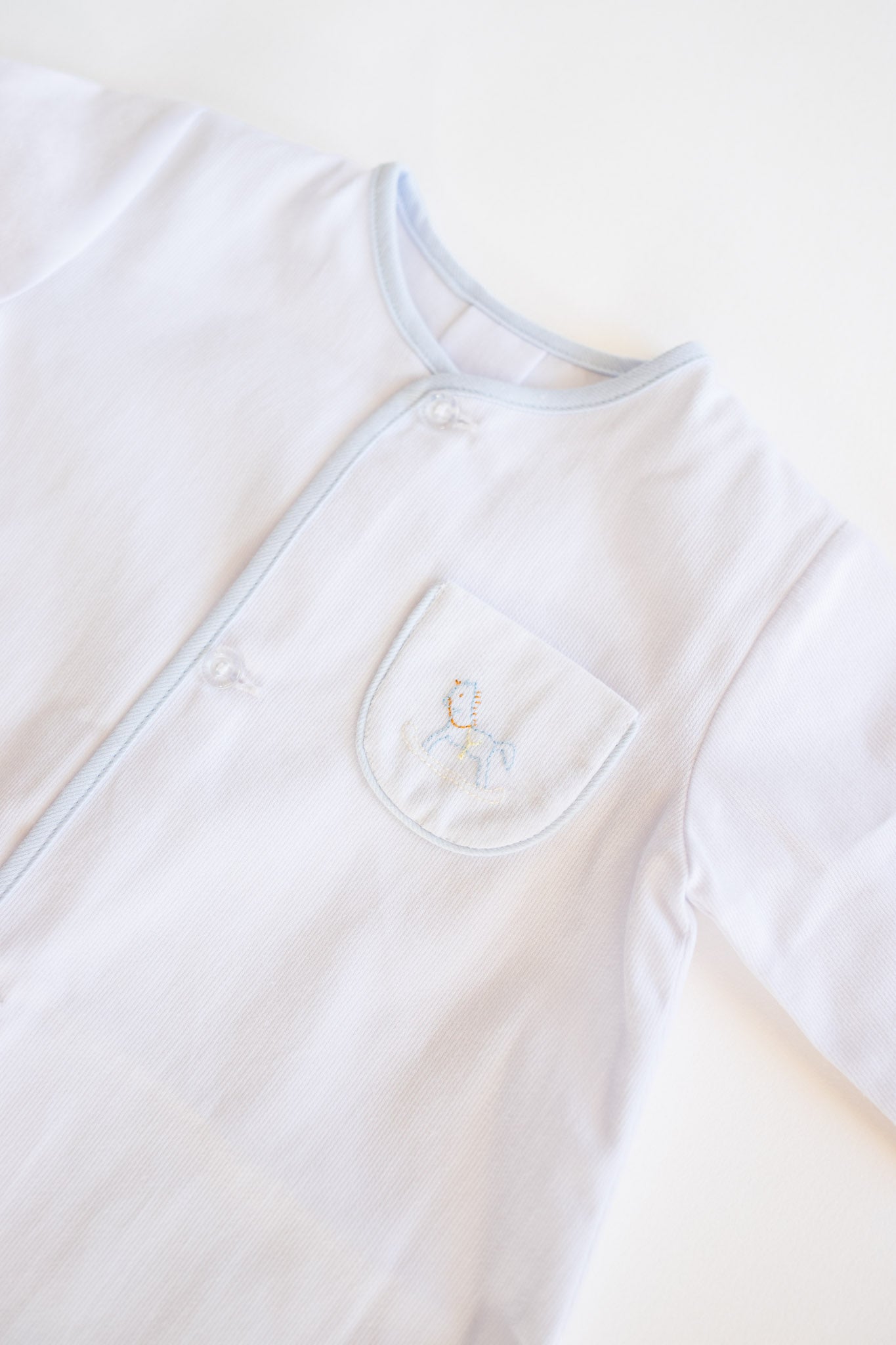 Pique Gown | Hand Sewn Rocking Horse