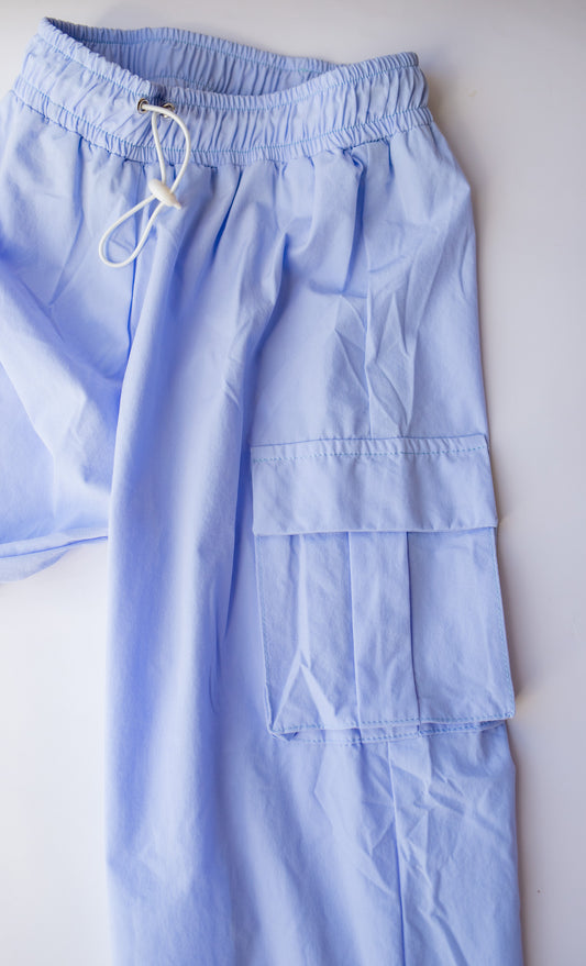 Summer Cargo Pant | Periwinkle