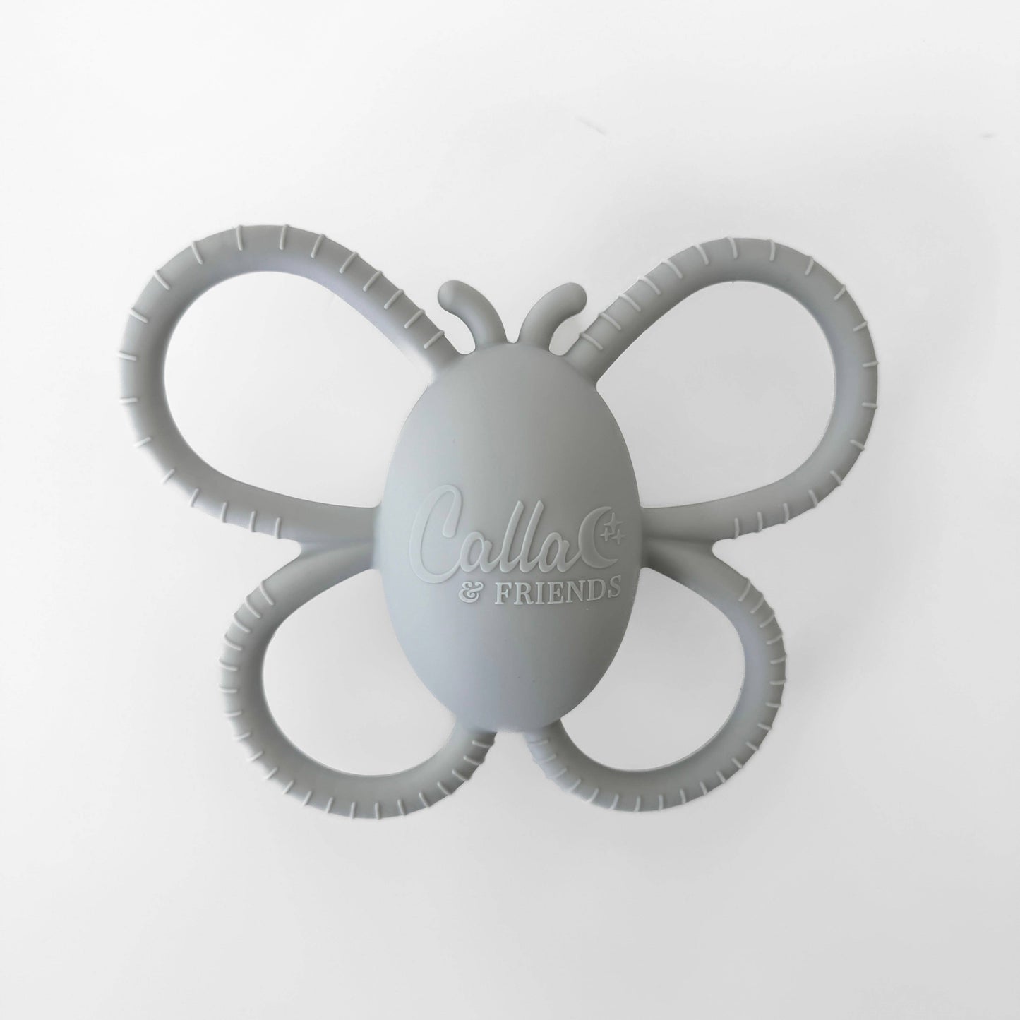 Garden Party Collection - Butterfly Rattle Teether | Petunia Pink