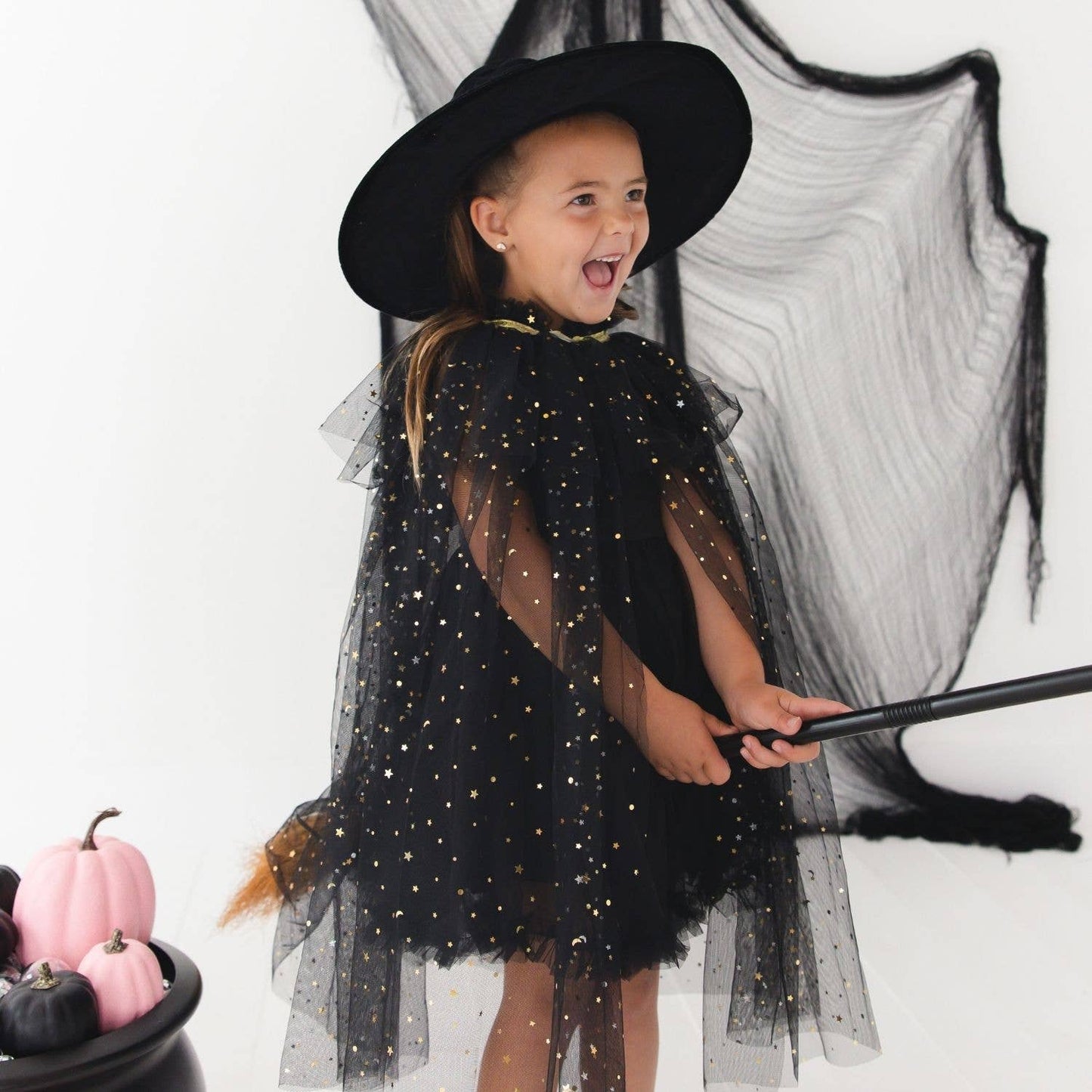 Black Witch Dress Up Kit Costume
