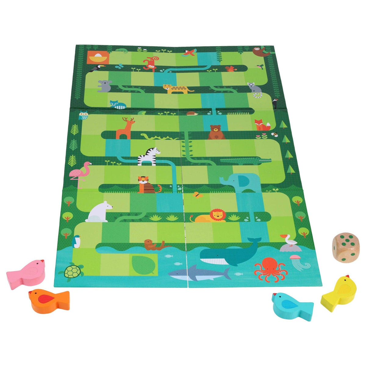 Slides and Climbs: A Get to the Top Game