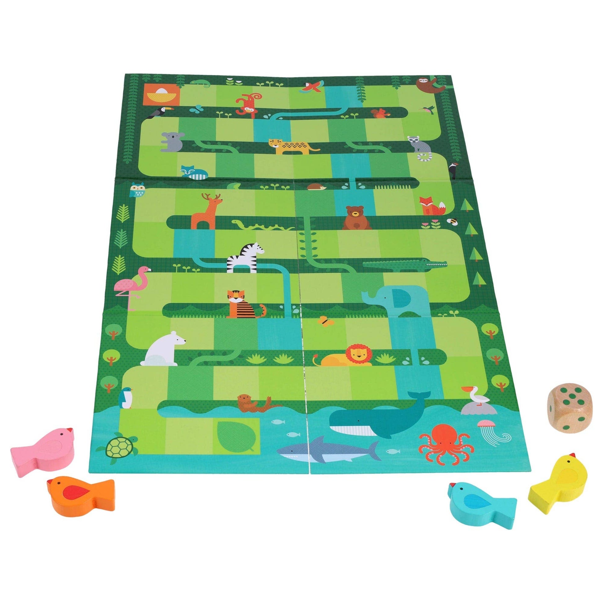 Slides and Climbs: A Get to the Top Game