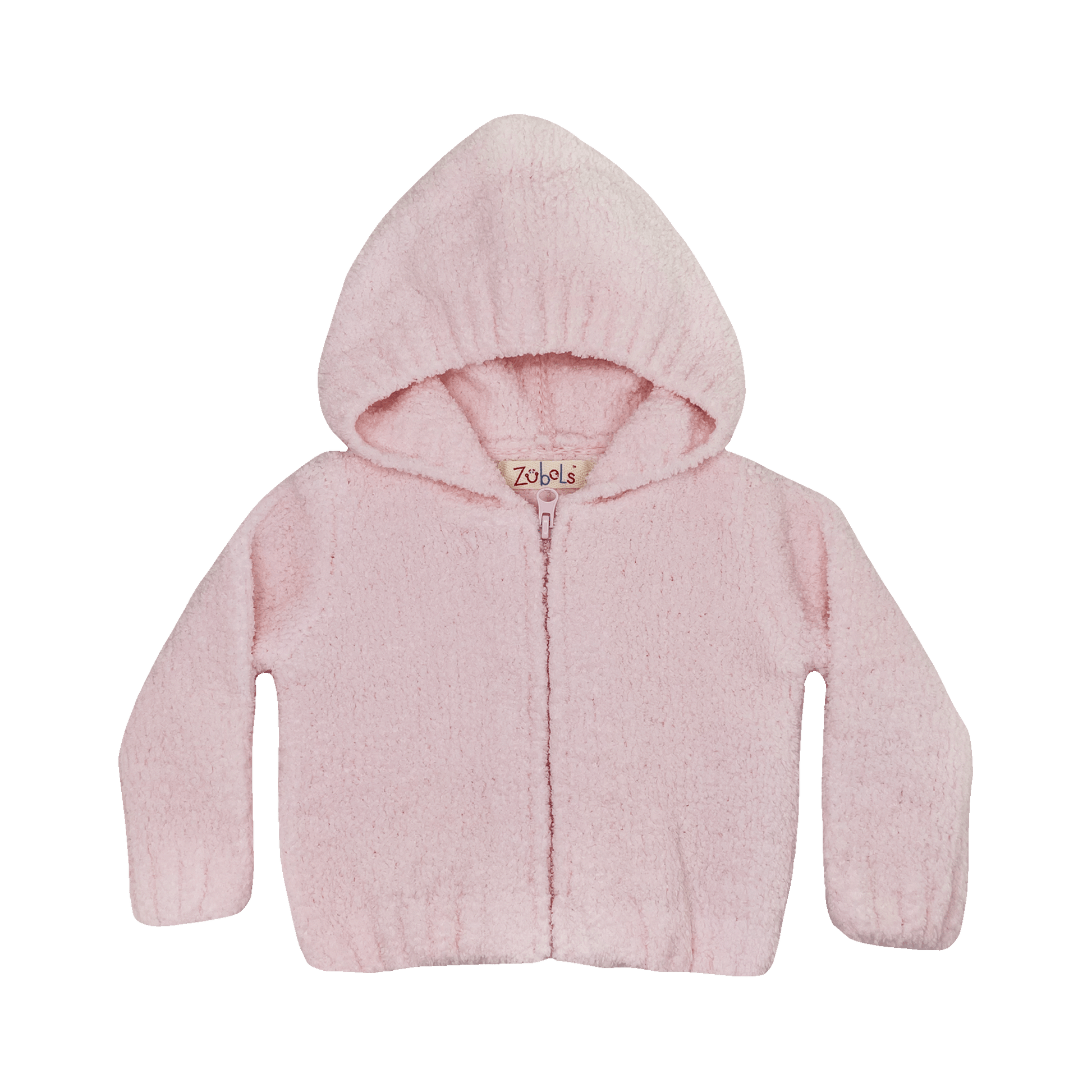 Chenille Hooded Zip Up Sweater