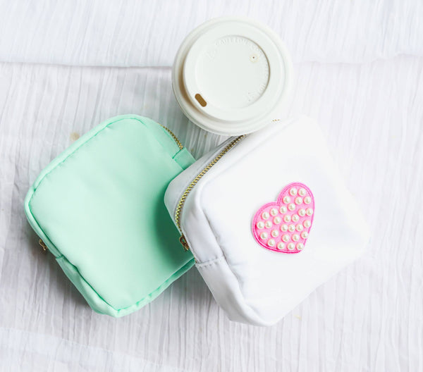 Nylon Mini Pouch | Mint (includes 1 complementary patch)