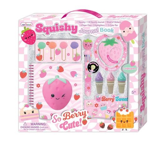 Squishy Journal Book | Strawberry