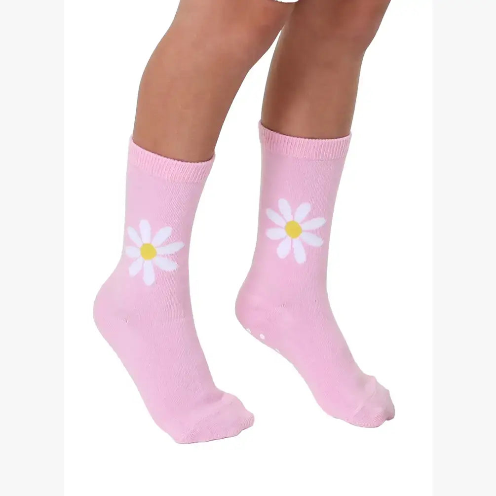 3D Packaged Kids Crew Socks | Daisy Flower