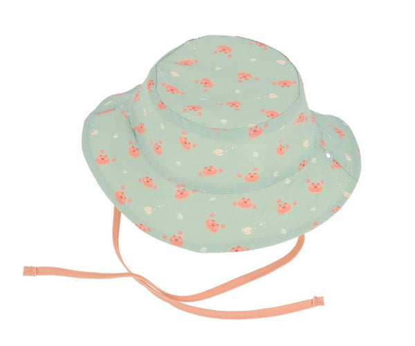 Reversible Children's Hat | Sage Crab | M