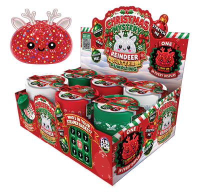 Fun Doh Christmas Mystery Reindeer Dumpling Squishy Toy