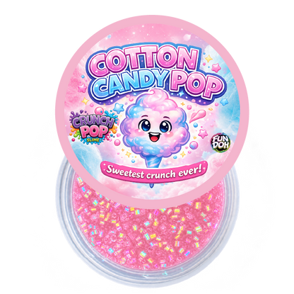 Fun Doh Crunch Pop Color Sensory Squishy Slime | Assorted