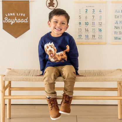 Vintage Puppy Sweater