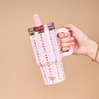20 oz Lifestyle Flip Straw Tumbler | Oh So Lovely