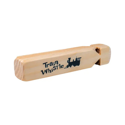 7.5" Classic Wooden Train Whistle Retro Classic
