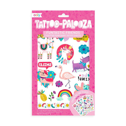 Tattoo Palooza Temporary Glitter Tattoo | Funtastic Friends