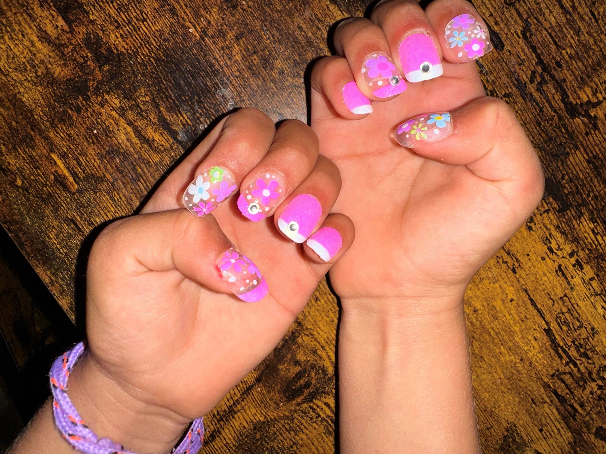 5-Days Impress Nails | Groovy Flower