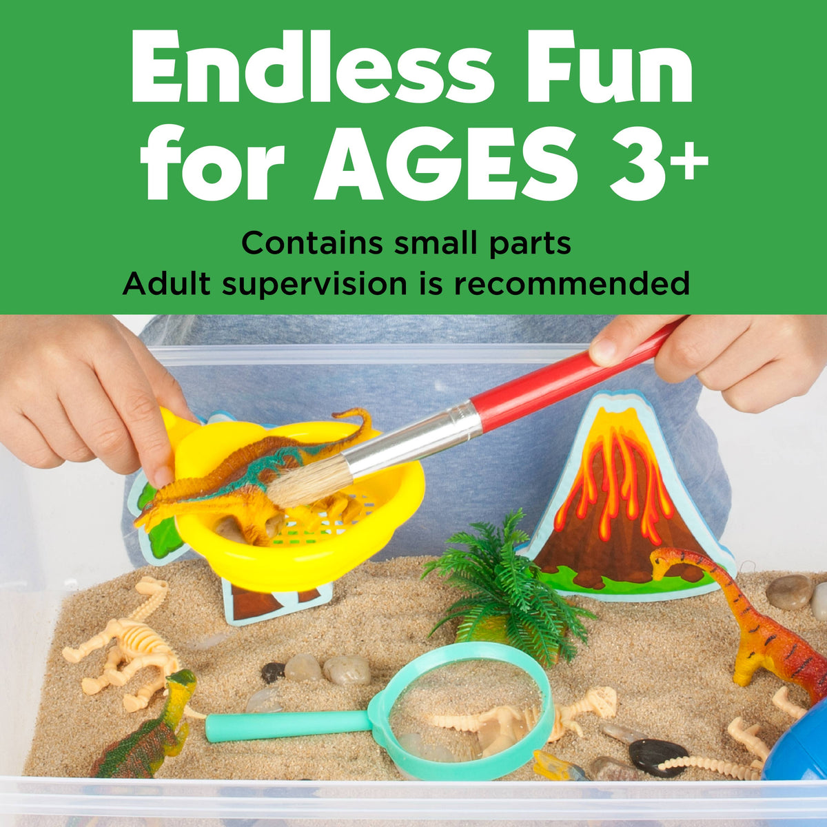 Sensory Bin | Dinosaur Dig