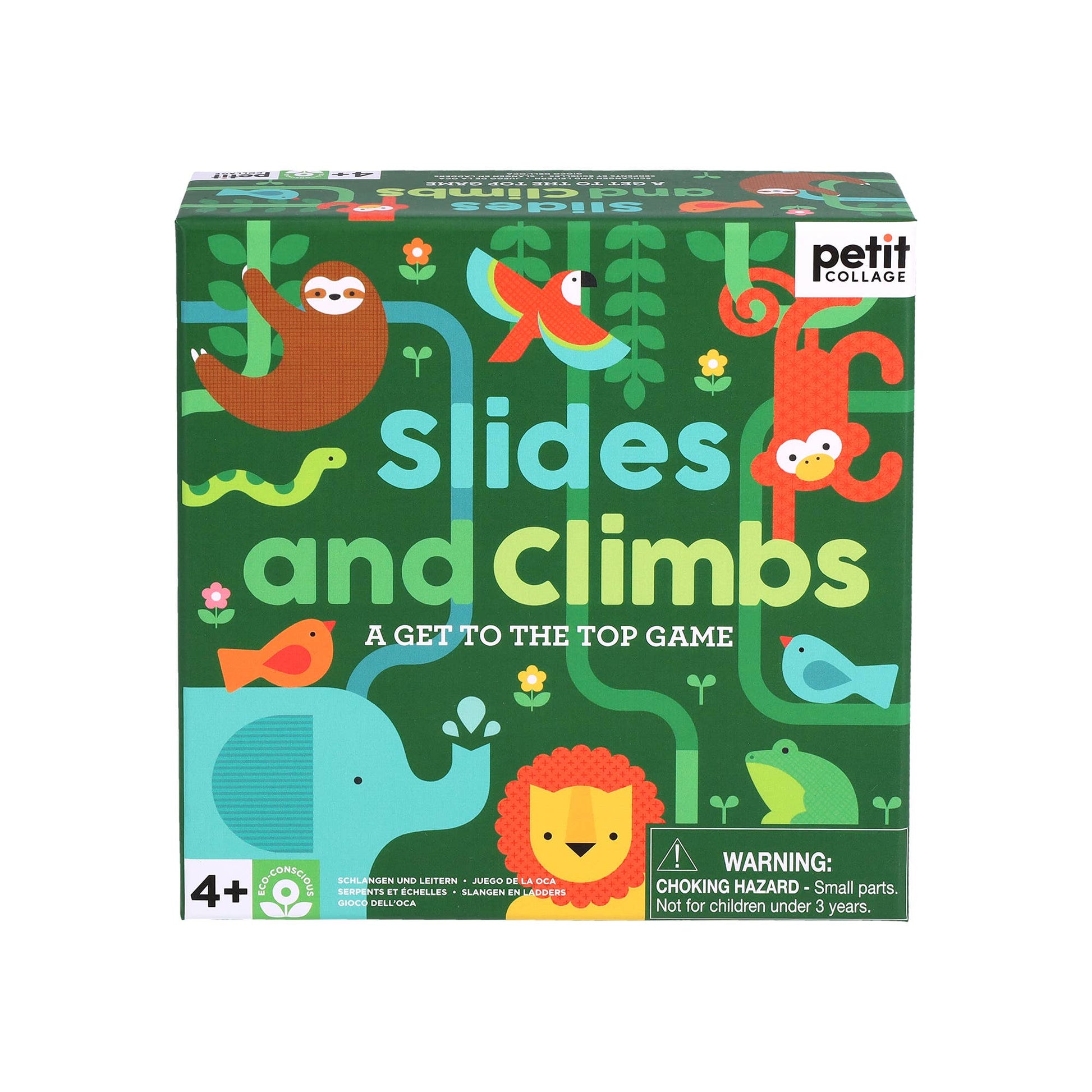 Slides and Climbs: A Get to the Top Game