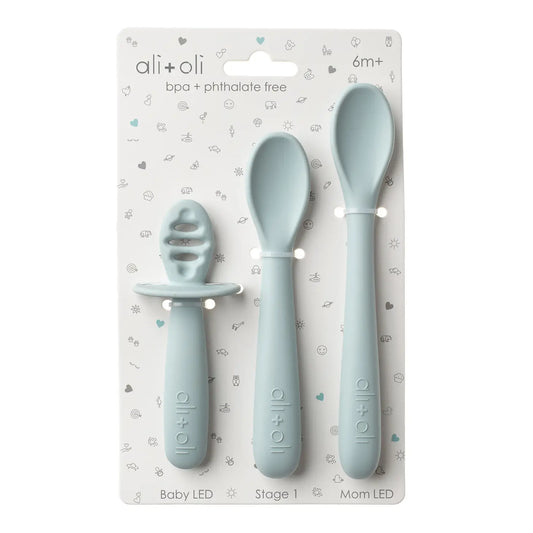 Multi Stage Spoon Set for Baby | Blue