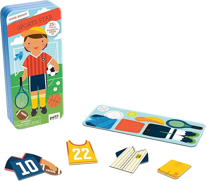 Sports Star Magnetic Dress Up