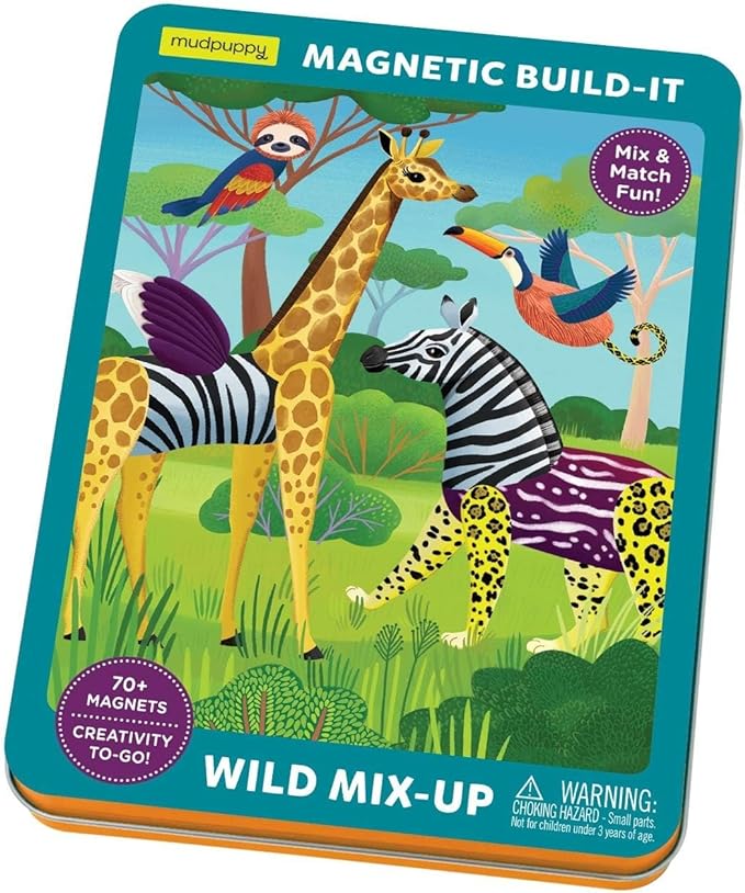 Wild Mix-Up Magnetic Build-It