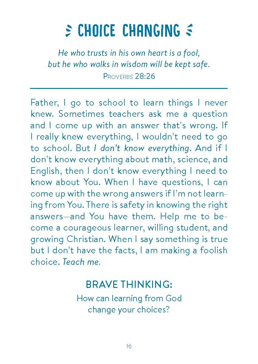 3-Minute Prayers for Brave Boys