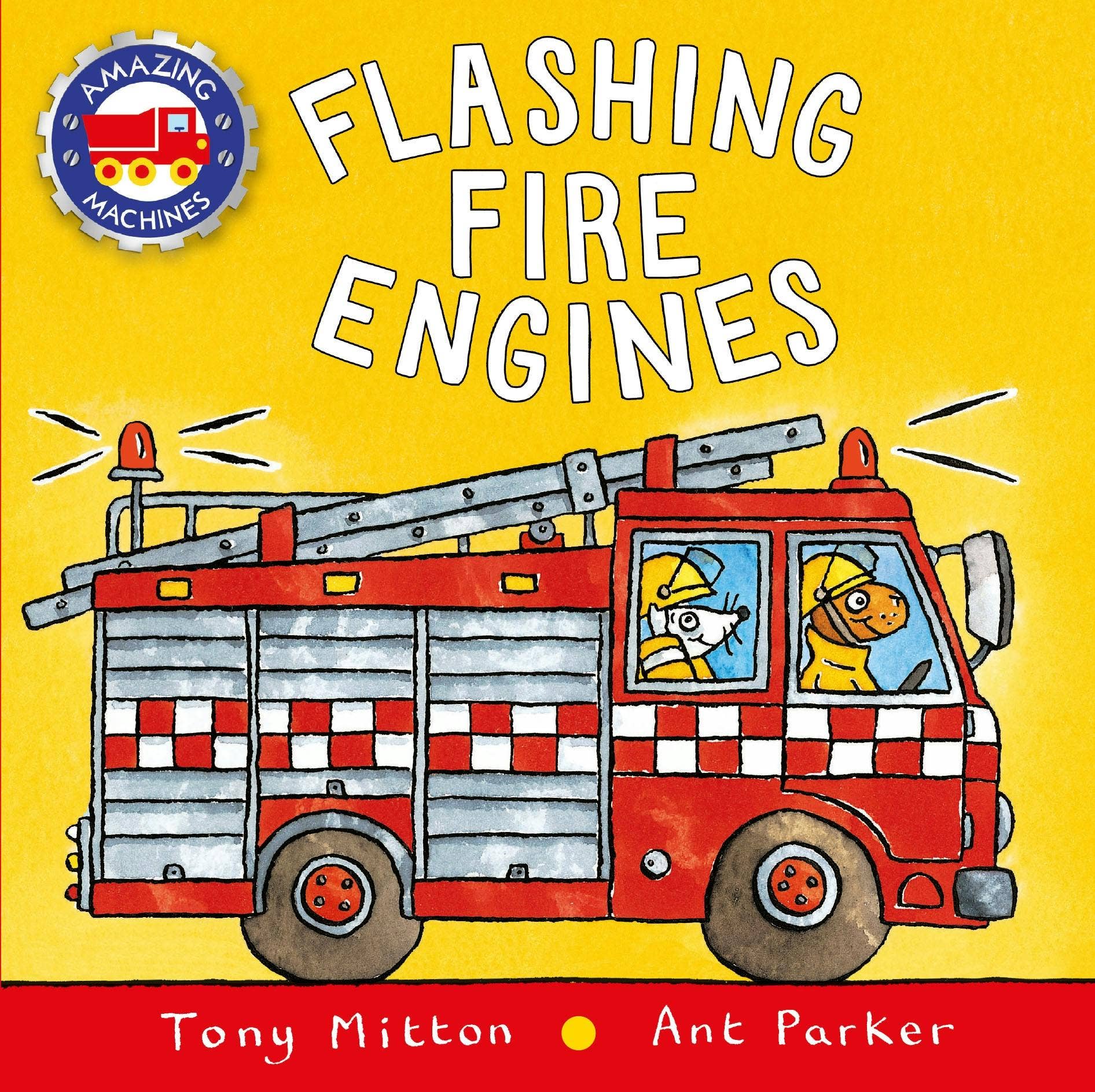 Flashing Fire Engines: