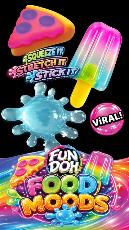 Fun Doh Food Moods Snack Attack Squishy | Assorted