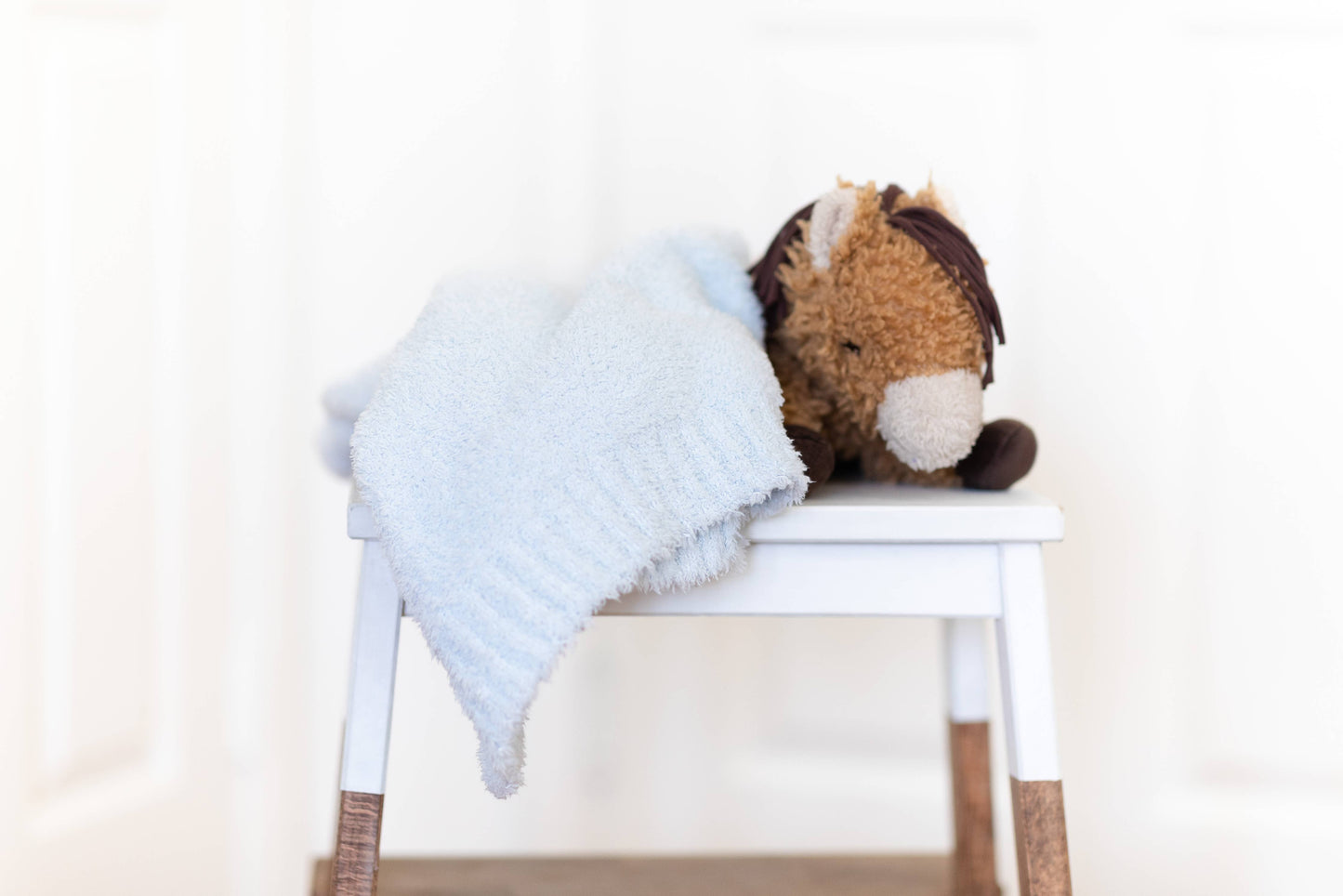Cozy Baby Receiving Blanket | Blue