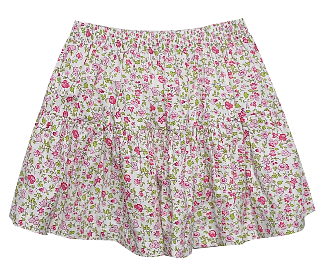 Daphne Skirt | Fuschia Pink Flower