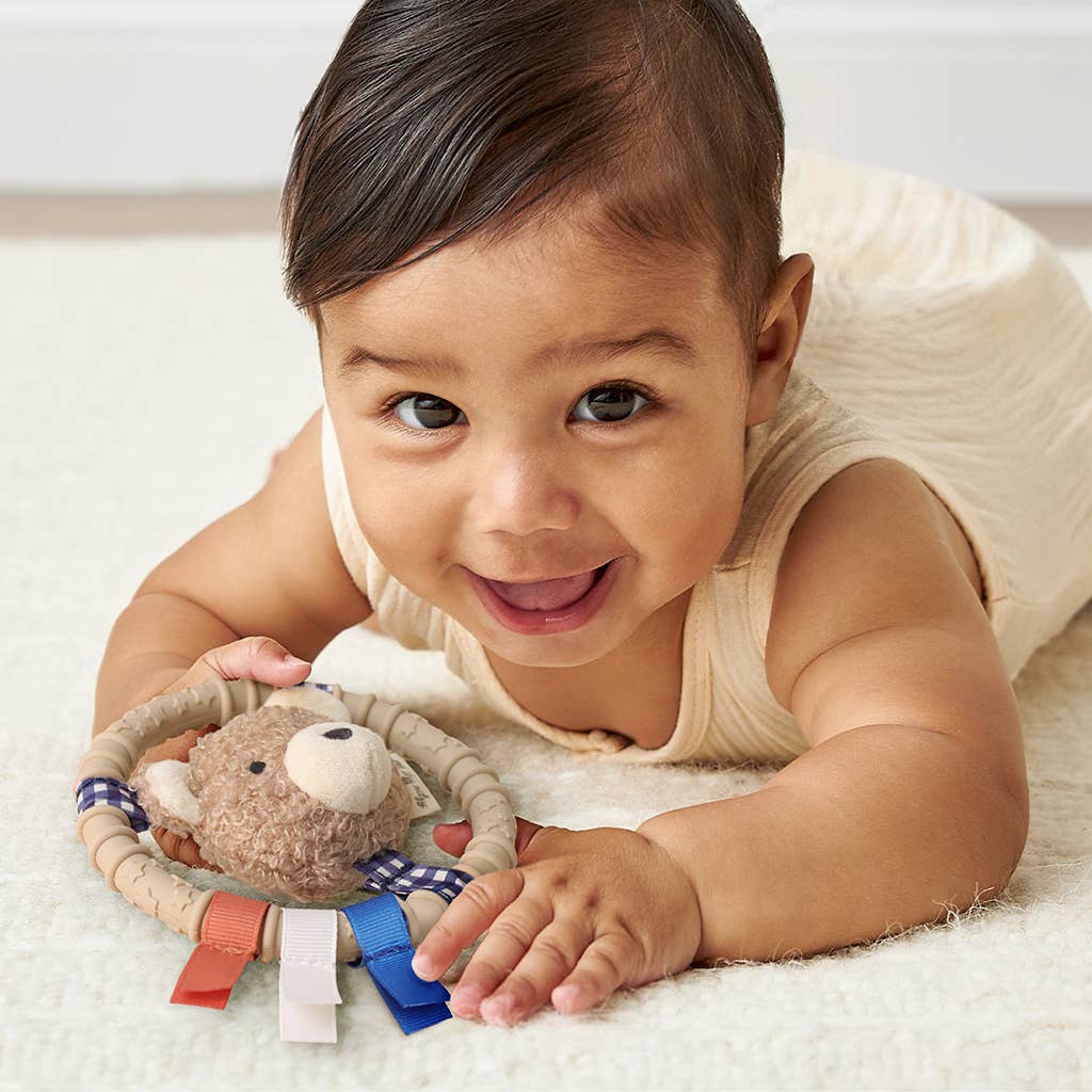 Ring Pal™  | Teething Ring with Plush Character
