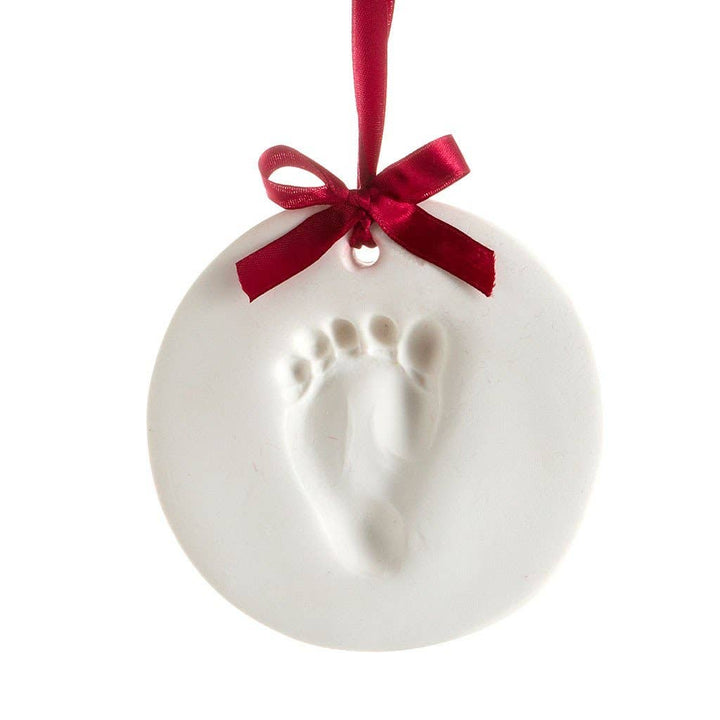 Baby Handprint or Footprint Christmas Ornament Kit