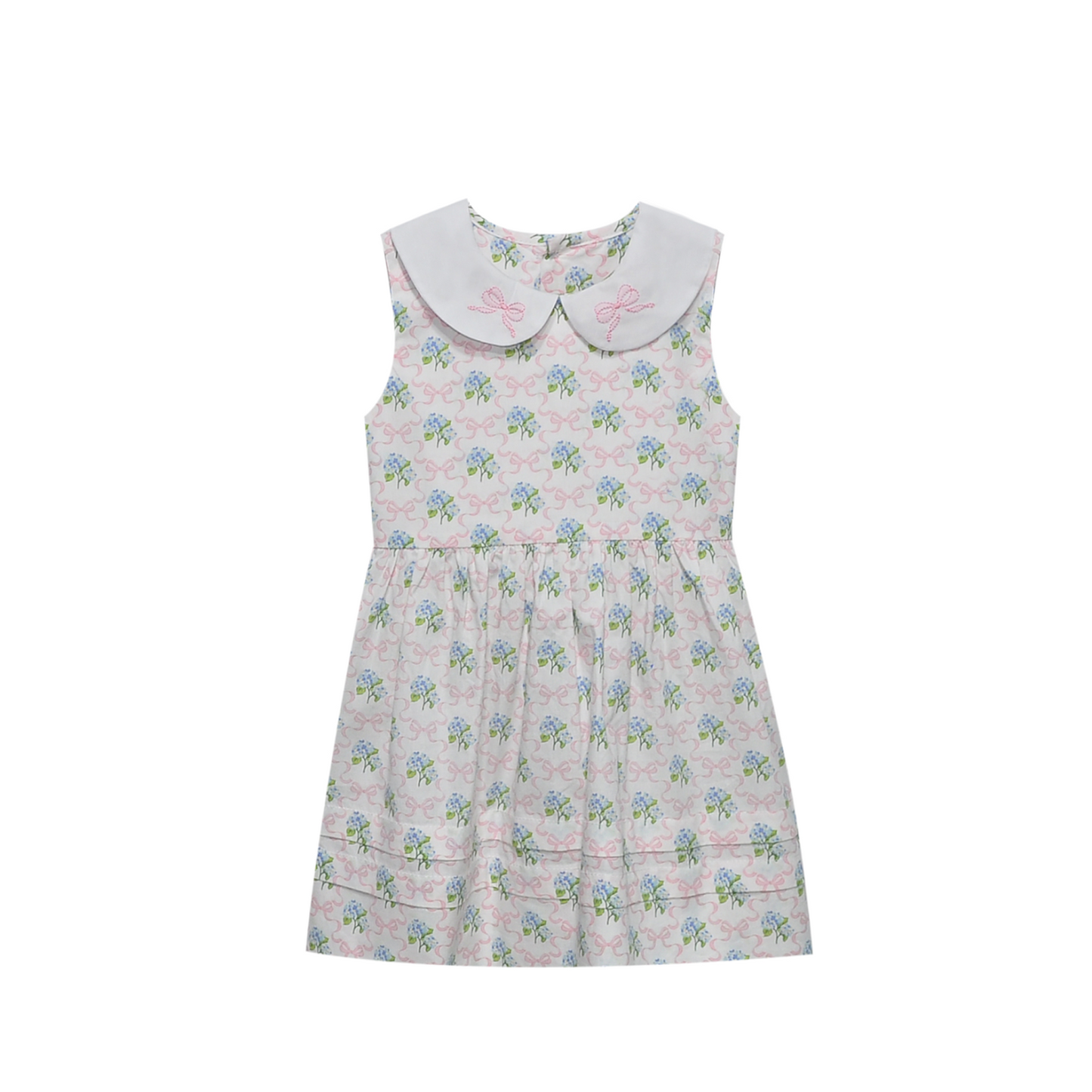 Blue Cate Dress-Knots & Petals