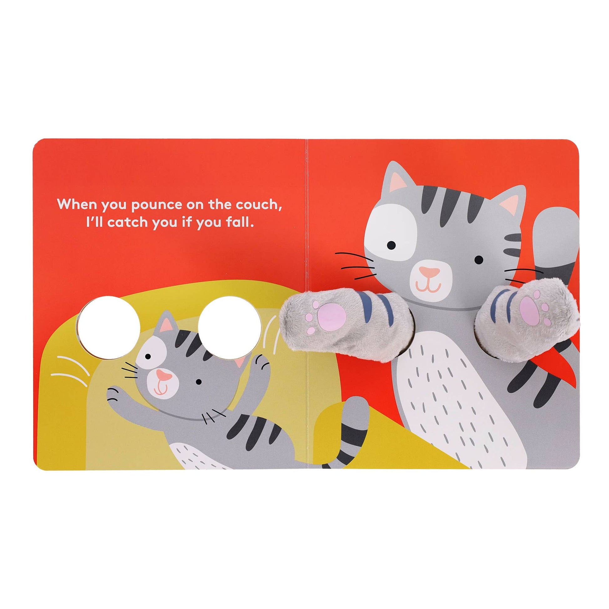 Hug Me Little Kitten: Finger Puppet Book