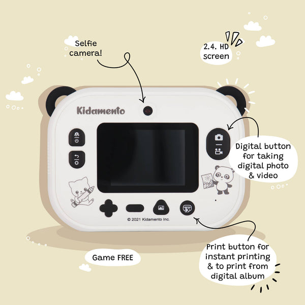 Koko the Panda | Kids Print & Digital Camera