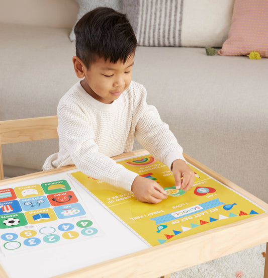 First & Last Day of School Sticker Sign