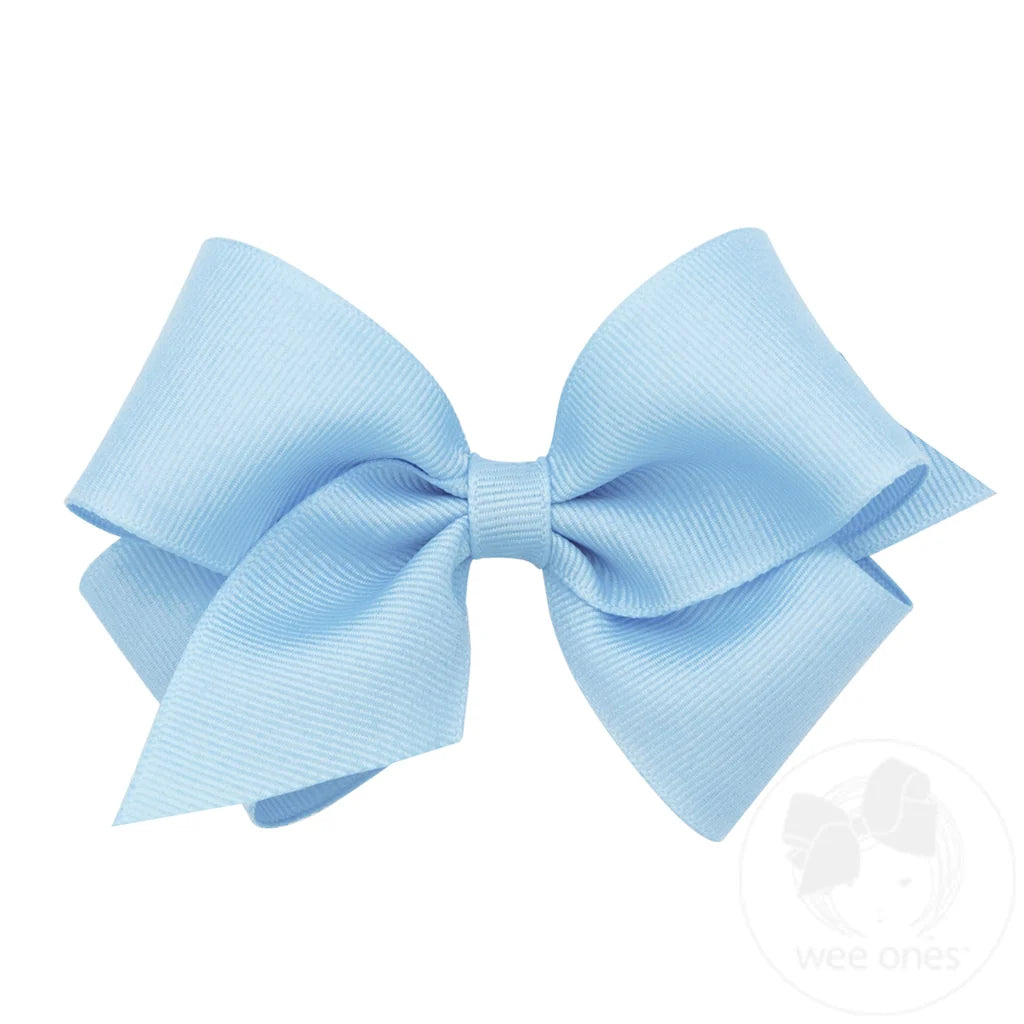Small Classic Grosgrain Bow | Millennium Blue