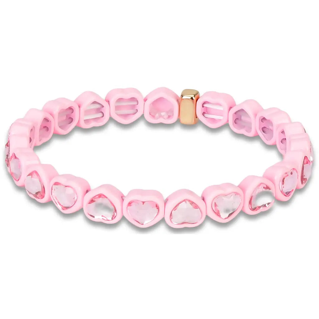 Pink Heart Bracelet