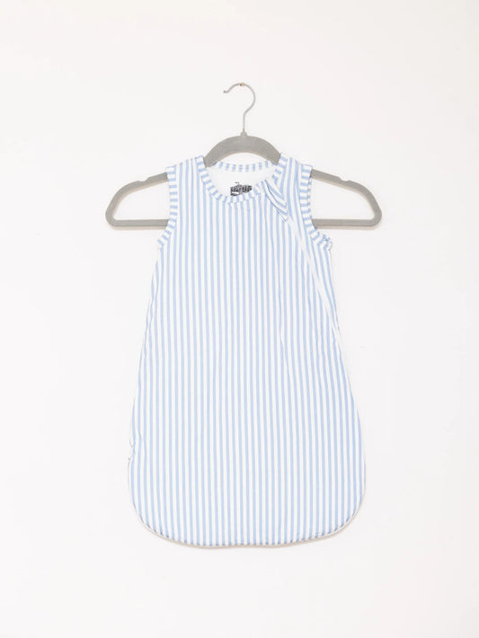 A+ Sleep Bag | Light Blue Mini Stripe