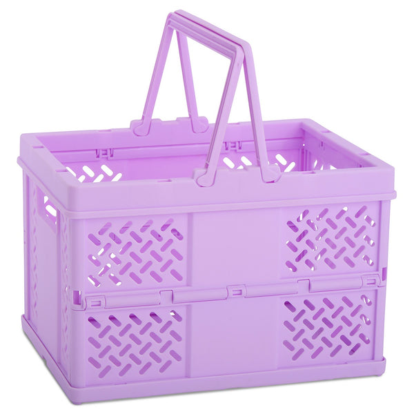 Foldable Storage Crate | Small Lavender