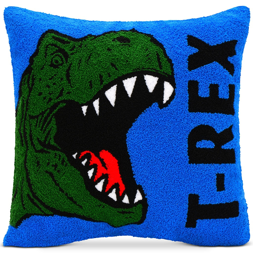 T-Rex Chenille Plush Pillow