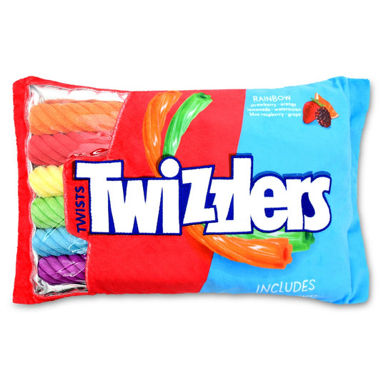 Rainbow Twizzlers Packaging Fleece Plush