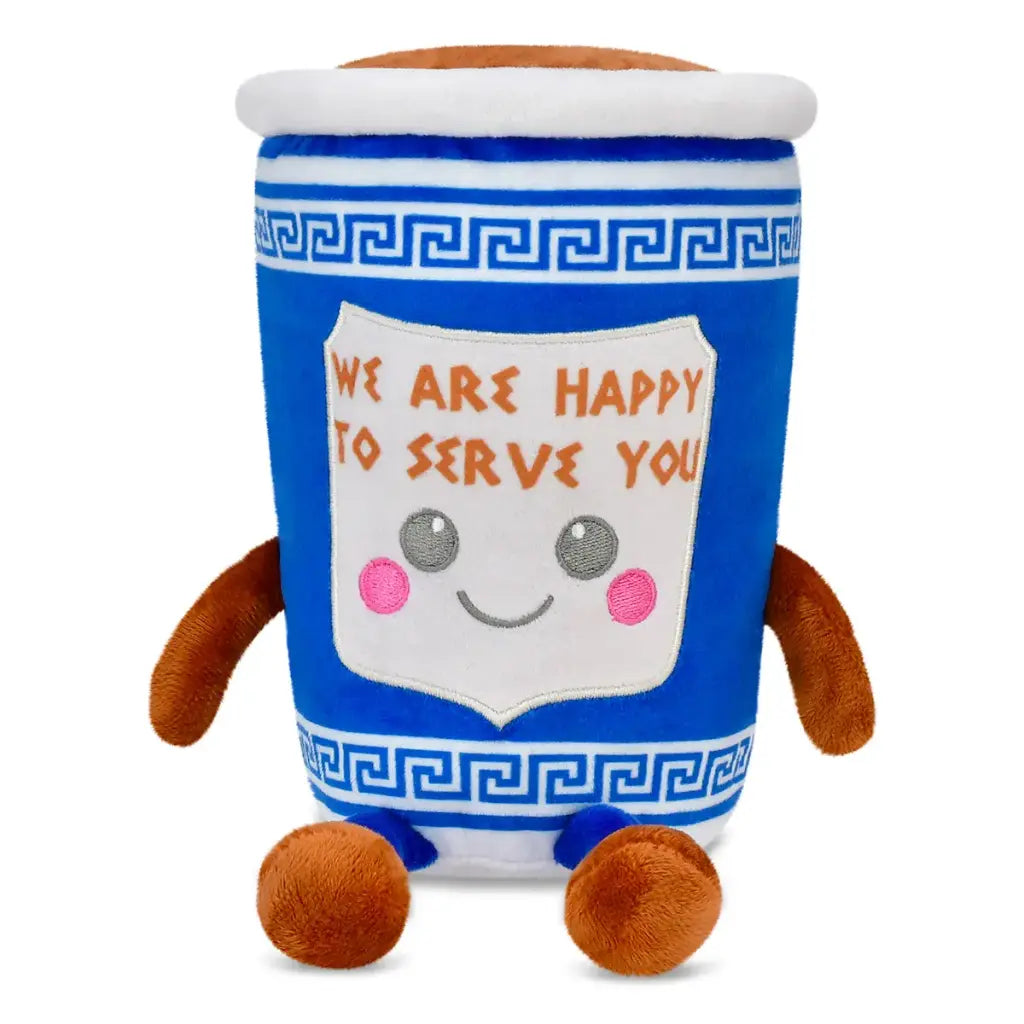Happy To Serve You Plush
