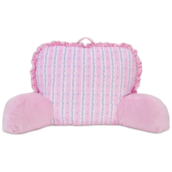 Floral Stripe Lounge Pillow