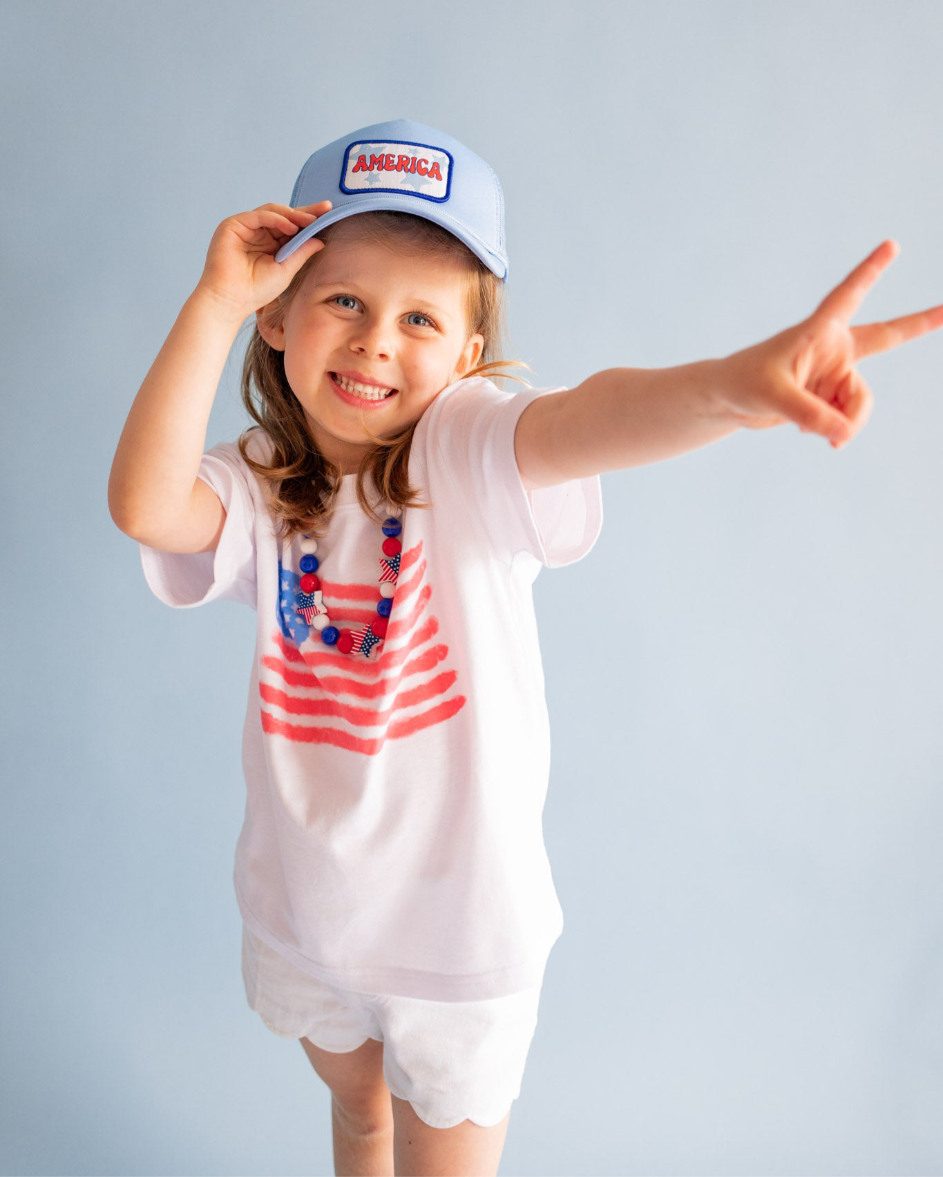 XOXO By Magpies Watercolor Flag T-Shirt | Youth