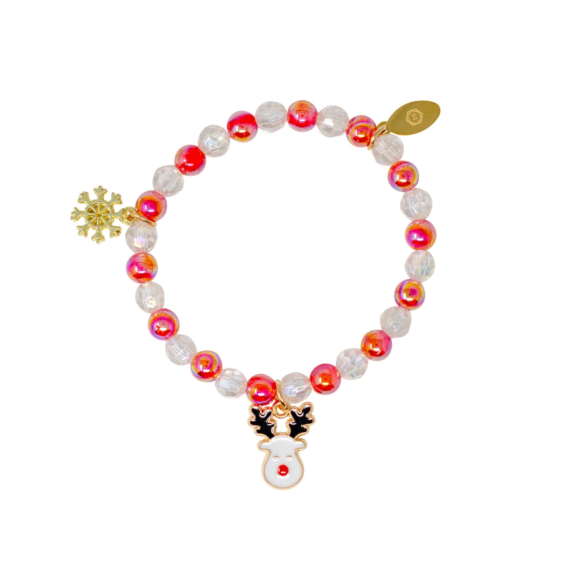 Christmas Holiday Stretchy Bracelets, assorted