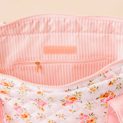 The Everyday Quilted Tote Bag-Endless Daydream Cream